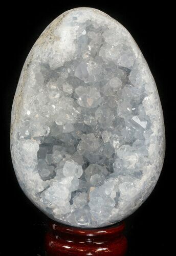 Crystal Filled Celestine (Celestite) Egg #41699